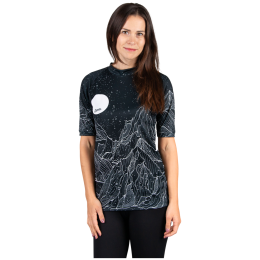 Дамска функционална блуза Drexiss All Diamond Beach Black Coolmax