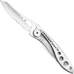 Сгъваем нож Leatherman HU Skeletool KBX сребърен Silver
