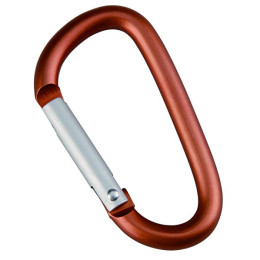 Карабинер Munkees карабинер с предпазител във формата на смес от цветове