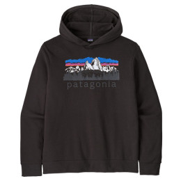 Мъжки суитшърт Patagonia M's Fitz Roy Foothills Daily Hoody черен Black