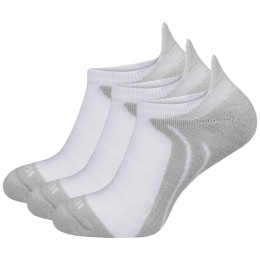 Чорапи MOOA Bamboo Active Low 3-pack бял/сив White/Grey