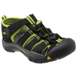 Детски сандали Keen Newport H2 JR черен Black/LimeGreen