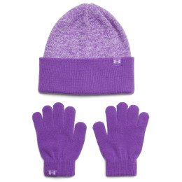 Детска шапка Under Armour G Beanie/Glove Combo лилав Purple