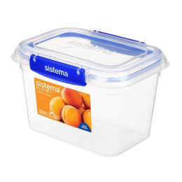 Кутия за храна Sistema Rectangle Klip It Plus 1,49L