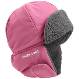 Детска шапка Didriksons Biggles Cap 7 светло розов Heather Pink
