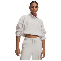 Дамски суитшърт Under Armour UA Performance Fleece QZ бял
