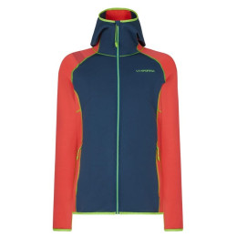 Дамски суичър La Sportiva Alaris Hoody W син/розов Opal/Hibiscus