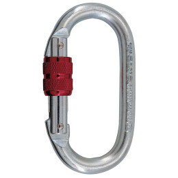 Карабинер Camp Steel Oval Standard Lock сребърен