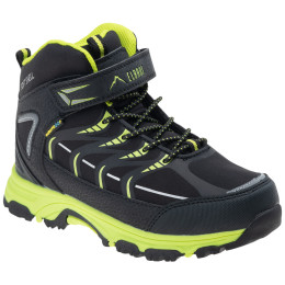 Детски обувки Elbrus Savas Mid Wp Jr черен/жълт Black/Lime/Silver