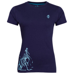 Дамска тениска High Point Sella Lady T-shirt син Navy