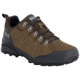 Мъжки обувки Jack Wolfskin Refugio Texapore Low M кафяв Brown/Phantom