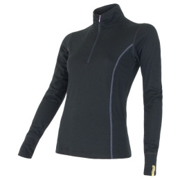 Дамска функционална тениска Sensor Merino Active черен Black
