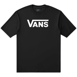 Мъжка тениска Vans Classic Drop V SS Crew Tee-B черен Black/White