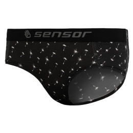 Бикини Sensor Merino Impress черен Black/Pattern
