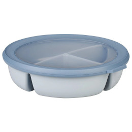 Кутия за закуска Mepal Bento bowl Cirqula 250+250+500 ml син Nordic Blue