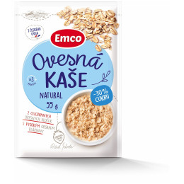 Каша Emco Овесена каша натурална -30% захар 55 г