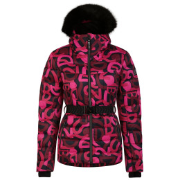 Дамско зимно яке Dare 2b Crevasse Jacket розов Pure Pink Graffiti