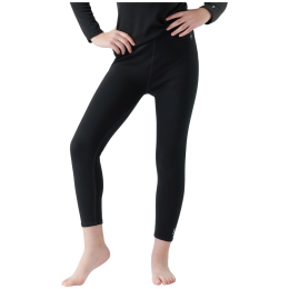 Детско функционално долно бельо Smartwool Kids' Classic Thermal Merino Base Layer Bottom черен BLACK