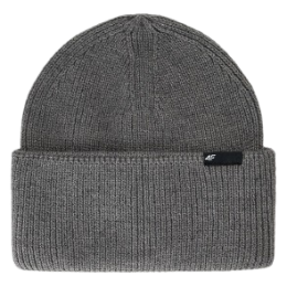Шапка 4F Cap U652 сив MIDDLE GREY MELANGE