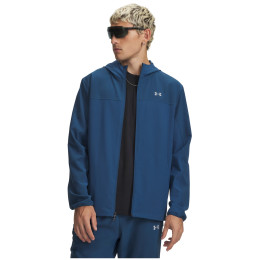 Мъжко яке Under Armour Velociti Pro Storm Jacket тъмно син Wham Blue / / Reflective