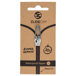 Резервен цип ZlideOn Opravný jezdec pro voděodolné zipy - L сребърен silver