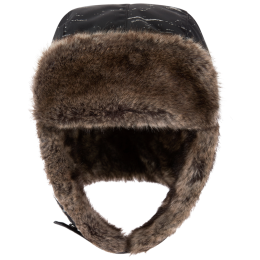 Детска шапка Reima Ilves Black черен Black