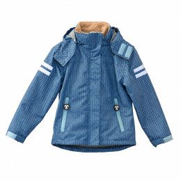Детско яке DucKsday Detachable Fleece Jacket Ranger син Dark Blue