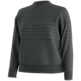 Дамски пуловер Smartwool Women's Summit Crew Sweater сив Charcoal