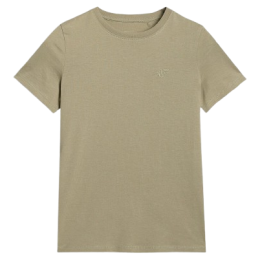 Детска тениска 4F Tshirt M2399 светло зелен LIGHT GREEN