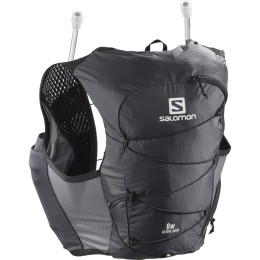 Жилетка за бягане Salomon Active Skin 8 W Set черен Ebony