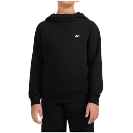 Детски суитшърт 4F Sweatshirt F2751 Deep Black черен Deep Black