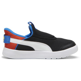 Детски обувки Puma Courtflex v3 SLIPTECH PS Black черен/син PUMA Black-PUMA White-Redmazing