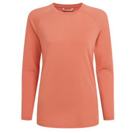 Дамска тениска Craghoppers NosiLife Nour LS T-Shirt оранжев SpcedApricot