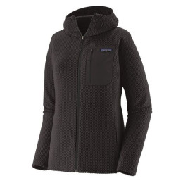 Дамско яке Patagonia W's R1 Air Full-Zip Hoody черен Black