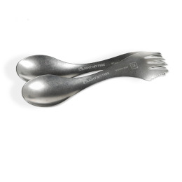 Прибори Spork Light My Fire Swedish Spork 2-pack сребърен stainless