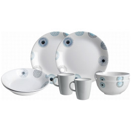 Комплект прибори Brunner Set tête-à-tête Deep Sea 8 pcs бял
