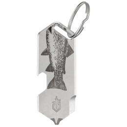 Ключодържател Gerber Shard DT сив Fish Silver