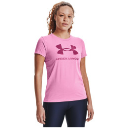 Дамска тениска Under Armour Live Sportstyle Graphic SSC 2021 розов PlanetPink//MeteorPink