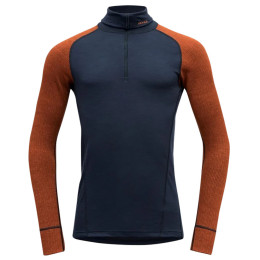 Мъжко поло Devold Duo Active Man Zip Neck