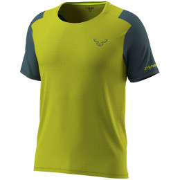 Функционална мъжка тениска Dynafit Transalper S/S Tee M зелен golden lime/0720