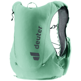 Жилетка за бягане Deuter Traick 9 SL зелен/светло зелен spearmint-seagreen