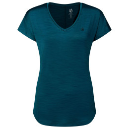 Дамска тениска Dare 2b Vigilant Tee тюркоазен/сив Mediterranea