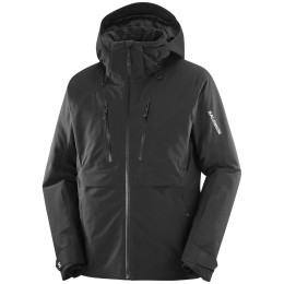 Мъжко яке Salomon Brilliant 2.0 Jacket M черен DEEP BLACK