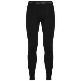 Функционално мъжко долно бельо Icebreaker Men 300 MerinoFine™ Polar Leggings черен Black