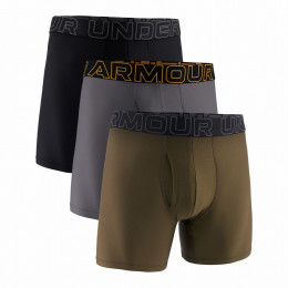 Мъжки боксерки Under Armour UA Performance Tech Mesh - Solid 6in 3PK