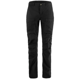 Дамски панталони Fjällräven Abisko Hybrid Trail Trousers W черен black