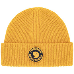 Зимна шапка Fjällräven Bergtagen Forever Wool Beanie жълт Mustard Yellow