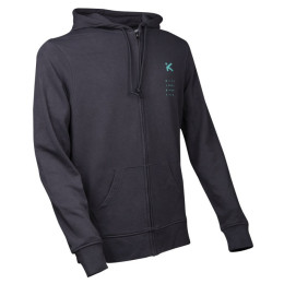 Мъжки суитшърт Hiko Respect Zip Up Hoodie сив