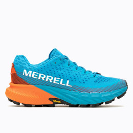 Дамски обувки за бягане Merrell Agility Peak 5 син tahoe/tangerine