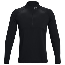 Мъжка тениска Under Armour Qualifier Run 2.0 1/2 Zip черен